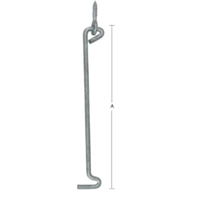 Dyrakrækja heitgalf 210MM