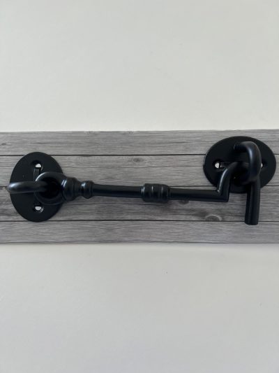 Dyrakrækja svört matt 150 mm