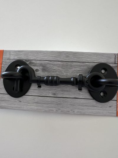 Dyrarkækja svört matt 100 mm