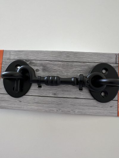 Dyrarkækja svört matt 100 mm